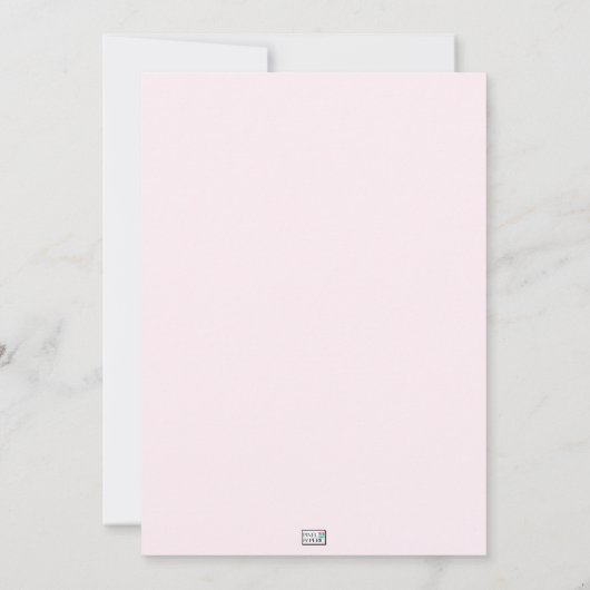 Lion Cub Baby Shower Invitation 招待状 (裏面)