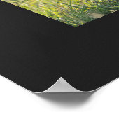 Lion Cub In Natural Setting Personalize Text  ポスター (角)