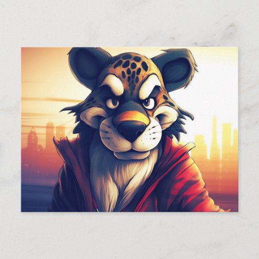 Lion Cute ポストカード (正面)