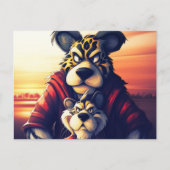 Lion Cute ポストカード (正面)