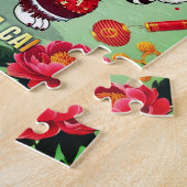 Lion Dance Activity Jigsaw Puzzle for Kids ジグソーパズル (側面)