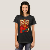 Lion Dance Year Of The Horse Chinese New Year 2026 Tシャツ (正面フル)