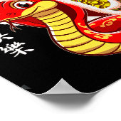 Lion Dance Year Of The Snake Chinese New Year Zodi ポスター (角)