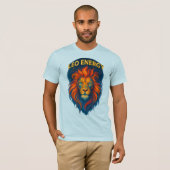 Lion Energy Graphic T-Shirt for Men Tシャツ (正面フル)