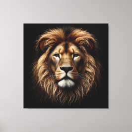 Lion Face Canvas Print キャンバスプリント