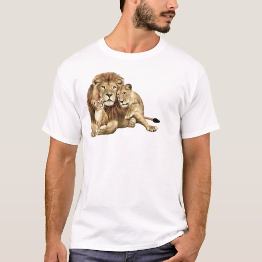 lion family tシャツ (正面)