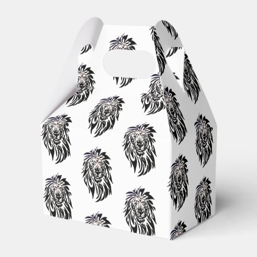 Lion - Favor box フェイバーボックス (正面サイド)