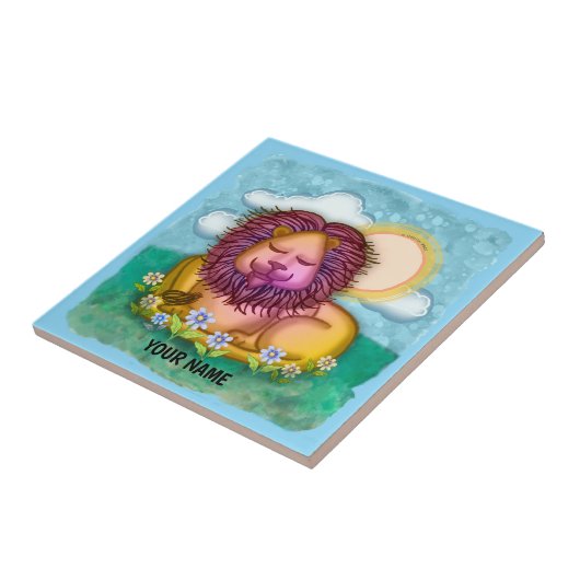 Lion Flowers タイル (側面)