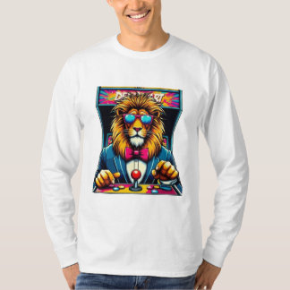 Lion Gamer : Le Roi de l'Arcade Tシャツ
