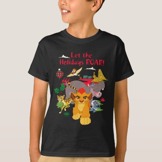 Lion Guard Let The Holidays Roar  Tシャツ (正面)