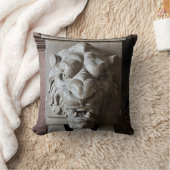 Lion Head Throw Pillow クッション (ブランケット)