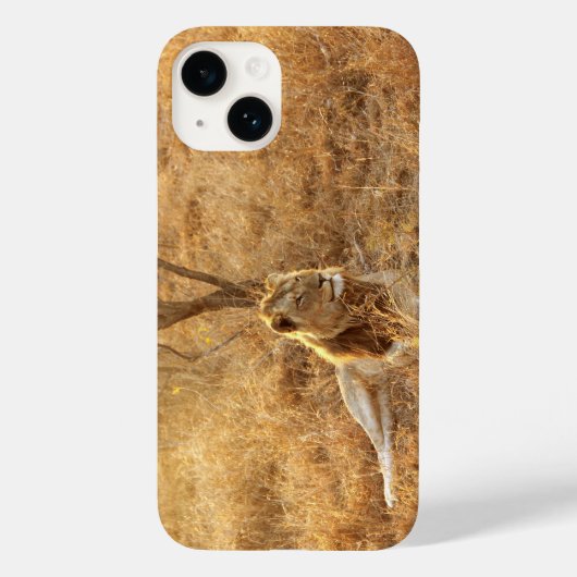 Lion iPhone 14 Case Case-Mate iPhoneケース (裏面)