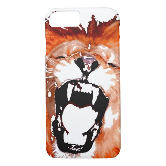 Lion iPhone 7ケース Case-Mate iPhoneケース (裏面)