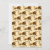 Lion King Bachelor Party Invitation 招待状 (裏面)