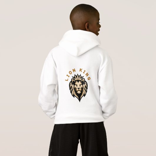 Lion King Boys’ Hoodie (裏面フル)