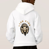 Lion King Boys’ Hoodie (裏面)