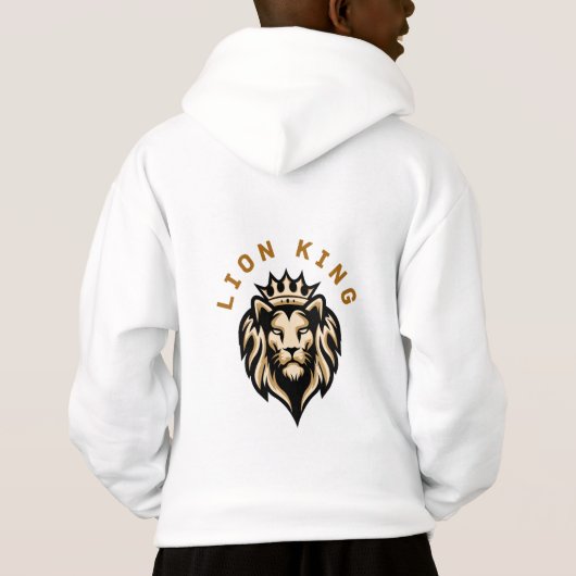 Lion King Boys’ Hoodie (裏面)