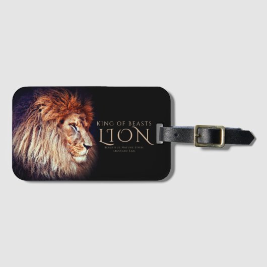 Lion [Luggage Tag] ラゲッジタグ (正面横)