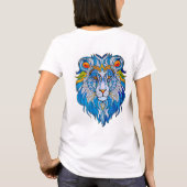 Lion Mandala T Shirt Tシャツ (裏面)