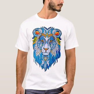 Lion Mandala T Shirt Tシャツ