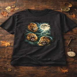 Lion Moon T-Shirt Tシャツ