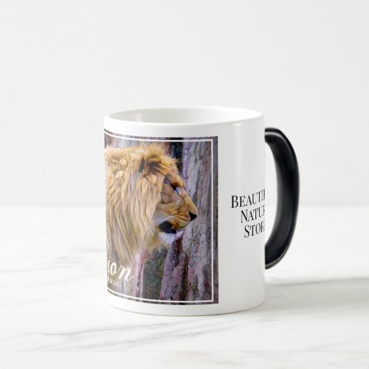 Lion [Morphing Mug] モーフィングマグカップ (正面右)