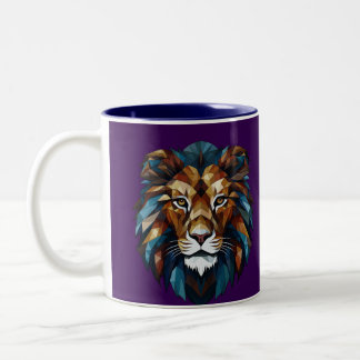 lion mug ツートーンマグカップ