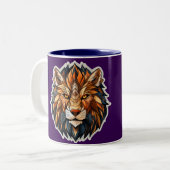 lion mug ツートーンマグカップ (正面左)