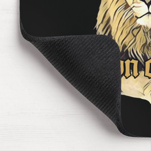 Lion of Judah - Big Lion - Mousepad マウスパッド (コーナー)