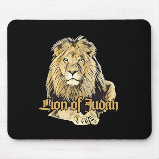 Lion of Judah - Big Lion - Mousepad マウスパッド (正面)