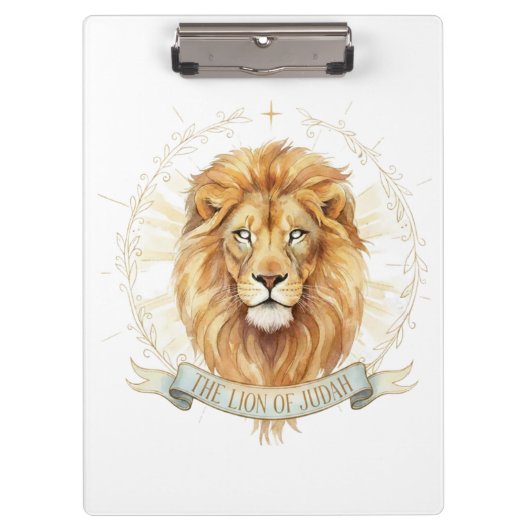 Lion of Judah Christian Clipboard  クリップボード (正面)