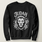 Lion of Judah, Christian faith sweatshirt  スウェットシャツ (デザイン正面)