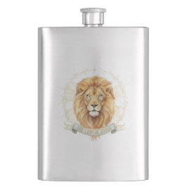 Lion of Judah Classic 8oz Stainless Steel Flask フラスク