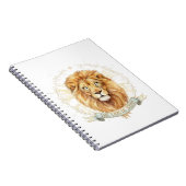 Lion of Judah Classic Notebook - Bold 6.5" x 8.75" ノートブック (右側)
