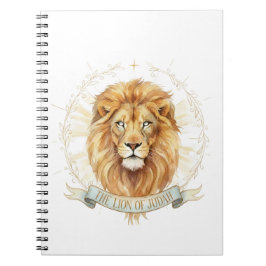 Lion of Judah Classic Notebook - Bold 6.5" x 8.75" ノートブック
