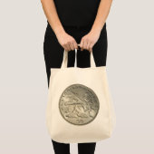Lion of Judah Empire of Ethiopia Rastafari Bag トートバッグ (正面(商品))