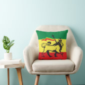 Lion of Judah - Haile Selassie - Rastafari Pillow クッション (椅子)