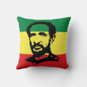 Lion of Judah - Haile Selassie - Rastafari Pillow クッション (裏面)