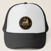Lion of Judah - Haile Selassie - Trucker Cap キャップ (正面)