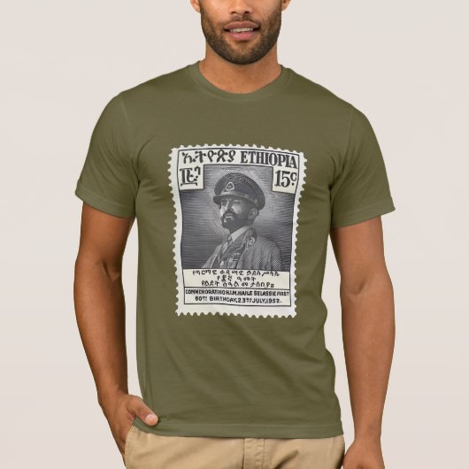 Lion of Judah - Jah Army - Haile Selassie - Shirt Tシャツ (正面)