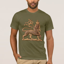 Lion of Judah - Jah Army - Haile Selassie - Shirt Tシャツ
