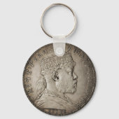 Lion of Judah Jah Army Menelik II Rasta Roots キーホルダー (裏面)