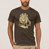 Lion of Judah Jah Army Rasta Reggae Roots Shirt Tシャツ (正面)