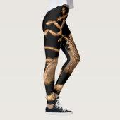 Lion of Judah - Jah Rasta - Power Yoga Leggings レギンス (右)
