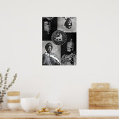 Lion of Judah Jah Rastafari Haile Selassie I King ポスター (キッチン)