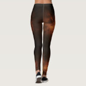 Lion of Judah - Jah Rastafari Power Yoga Leggings レギンス (裏面)