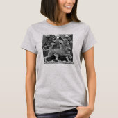 Lion of Judah - Jah Rastafari Rasta Reggae Roots Tシャツ (正面)