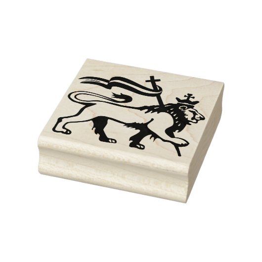 Lion of Judah - Jah Rastafari - Reggae Roots Stamp ラバースタンプ (スタンプ)