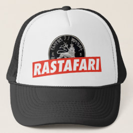 Lion of Judah - Jah Rastafari - Reggae Trucker Cap キャップ