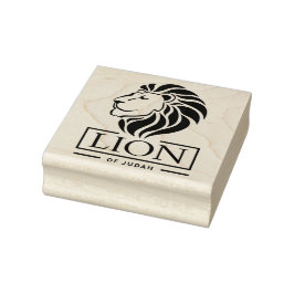 Lion of Judah - Jah Rastafari Stamp Roots Stempel ラバースタンプ